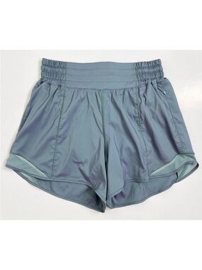 Lululemon Hotty Hot High-Rise Lined Short 4" Iridescent